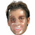 Transparent Young Man Mask Adult Costume Accessory
