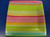 Sunny Stripe Pink Party 10" Square Banquet Plates