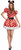Minnie Mouse Red Classic Disney Adult Costume