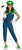 Luigi Female Super Mario Brothers Child Costume