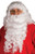 Santa Long Wig & Beard Set Christmas Adult Costume Accessory