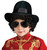 Michael Jackson Fedora Child Costume Accessory