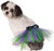Purple/Green Tutu w/Bow Pet Shop Pet Costume Accessory