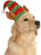 Elf Hat w/Ears Christmas Pet Costume Accessory