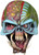 Eddie Latex Mask Iron Maiden Final Frontier Adult Costume Accessory