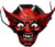 Devil Latex Mask Iron Maiden Number of the Beast Adult Costume Accessory