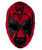 Black Satan Fabric Mask 3 From Hell Adult Costume Accessory