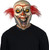 Face-Off Clown Latex Mask Adult Costume Accessory