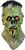 Green Gruesome Mask Toxic Toons Adult Costume Accessory