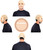 John Doe Mask Adult Costume Accessory