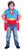 Superman Muscle Chest Shirt Child Costume Accessory