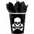 Skull & Bones Halloween Party Bulk 9 oz. Paper Cups