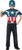 Captain America Retro Muscle Chest Shirt & Mask Set Child Costume Accessory