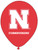 Nebraska Cornhuskers NCAA College University Sports Party 11" Latex Balloons