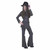 Gangster Moll Suit Pinstripe 20s Mob Dress Up Halloween Child Costume 2 COLORS