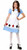 Storybook Alice Wonderland Fairy Tale Fancy Dress Halloween Deluxe Child Costume