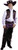 Cowboy Biker Leather Vest Chaps Fancy Dress Up Halloween Child Costume 2 COLORS
