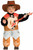 Country Singer Lil' Rock Star Rodeo Fancy Dress Up Halloween Baby Child Costume