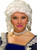 Historical Wig Female Colonial Fancy Dress Up Halloween Adult Costume Accessory