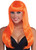 Neon Long Wig 80's Club Retro Fancy Dress Halloween Costume Accessory 4 COLORS