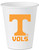 Tennessee Volunteers NCAA University College Sports Party 16 oz. Plastic Cups