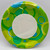 Cabana Blue Green Tropical Luau Summer Beach Pool Party 7" Paper Dessert Plates