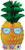 PIneapple 'N Friends Tropical Beach Summer Luau Party Decoration Centerpiece