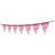 Flamingo Tropical Bird Summer Luau Theme Party Decoration Paper Pennant Banner