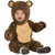 Cuddly Teddy Bear Animal Brown Fancy Dress Up Halloween Baby Child Costume