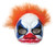 Evil Clown Mask Hair Killer Scary Circus Fancy Dress Halloween Costume Accessory