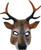 Reindeer Foam Mask Animal Fancy Dress Up Halloween Adult Costume Accessory