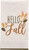 Golden Autumn Leaves Fall Thanksgiving Holiday Theme Party Napkins Guest Towels