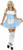 Alice in Wonderland Fairy Tale Peasant Fancy Dress Halloween Sexy Adult Costume