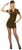 Army Babe Military Brat Green Fancy Dress Up Halloween Sexy Teen Adult Costume