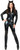 Cat Suit Too Black Animal Catwoman Liquid Bodysuit Halloween Sexy Adult Costume