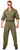 Wing Man Top Gun Air Force Pilot Military Fancy Dress Up Halloween Adult Costume