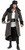 Treasure Island Pirate Suede Coat Gray Fancy Dress Halloween Costume Accessory