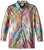 Disco Shirt Multicolor 70's Pimp Fancy Dress Halloween Adult Costume Accessory