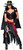 Lady Zorro Masked Bandit Cowboy Western Fancy Dress Halloween Sexy Adult Costume