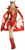 Devilish Delight Red Devil Satan Fancy Dress Up Halloween Sexy Adult Costume