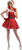 Miss Snowflake Mrs. Claus Sexy Cute Dress Up Christmas Holiday Adult Costume