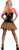 Rockin' Robin 50's Sock Hop Rebel Leopard Fancy Dress Up Halloween Adult Costume