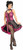 Can Can Dancer Saloon Girl Western Fancy Dress Halloween Adult Costume 2 COLORS