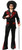 Whiskey River Mac Daddy Pimp Suit Black Red Fancy Dress Halloween Adult Costume