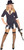 Double Zip Gangster Moll Mob Mafia Black White Fancy Dress Up Halloween Costume