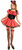 Little Miss Mouse Minnie Polka Dot Sexy Fancy Dress Halloween Teen Adult Costume