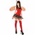 Lady Bug Insect Animal Red Fancy Dress Up Halloween Sexy Adult Costume w/ Wings