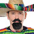 Fiesta Goatee Set Suit Yourself Fancy Dress Up Halloween Adult Costume Accessory