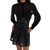 Black Waist Cincher Witch Suit Yourself Fancy Dress Halloween Costume Accessory