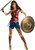 Wonder Woman Grand Heritage Batman Superman Fancy Dress Halloween Adult Costume